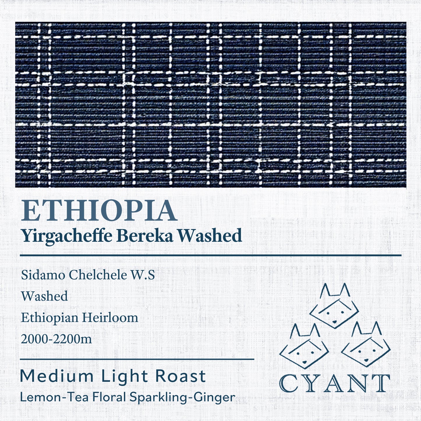 Ethiopia Yirgacheffe Bereka Washed