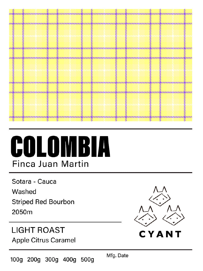 COLOMBIA  FINCA JUAN MARTIN  100g/200g/400g