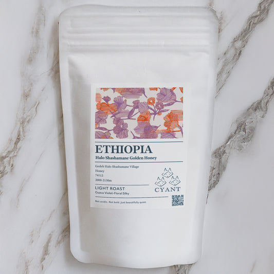 Ethiopia Halo Shashamane Golden Honey