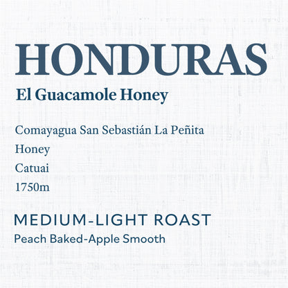 Honduras El Guacamole Honey