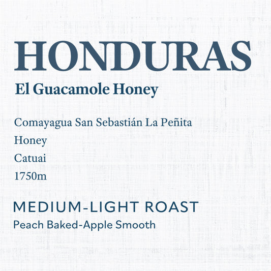 Honduras El Guacamole Honey